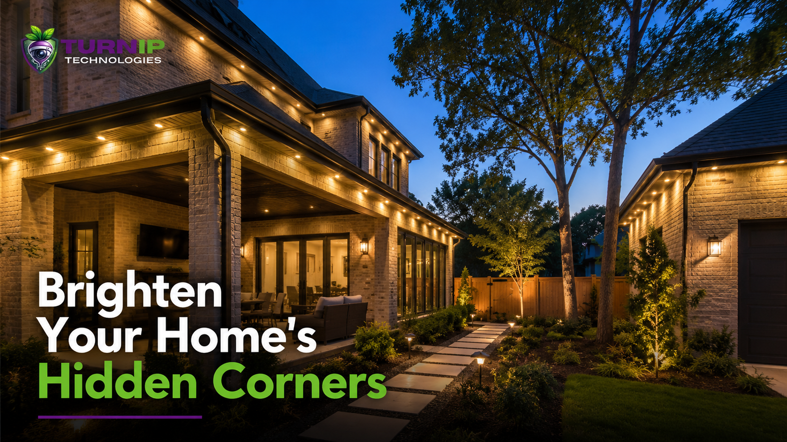 common Sugar Land Home Security Blind Spot for a home to brighten dark areas around the home while improving curb appeal and security